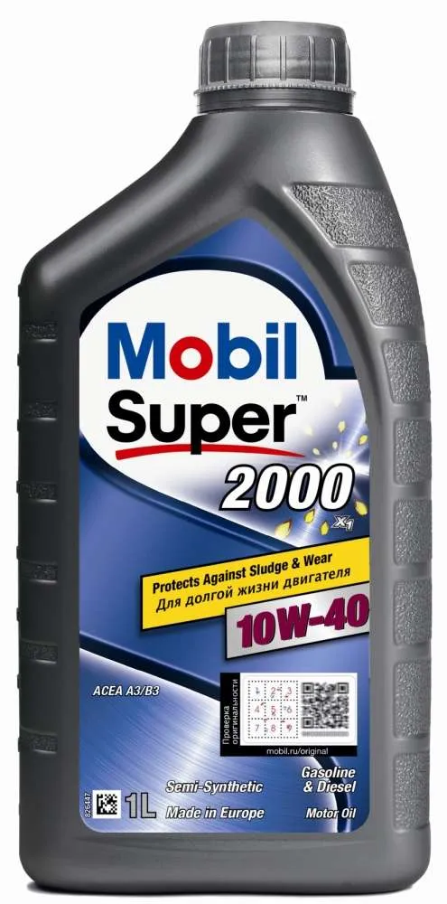 Mobil Super 2000 X1 10W-40 1л