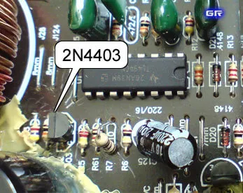 Пробитый транзистор 2N4403