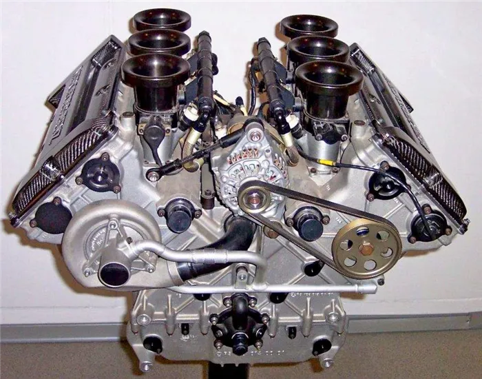 V-образный двигатель Мерседес