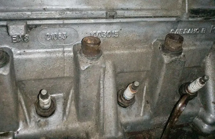 Номер двигателя ВАЗ 2114