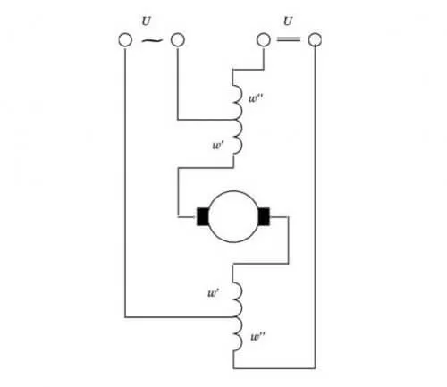 Схема реверсивного включения на полевых транзисторах