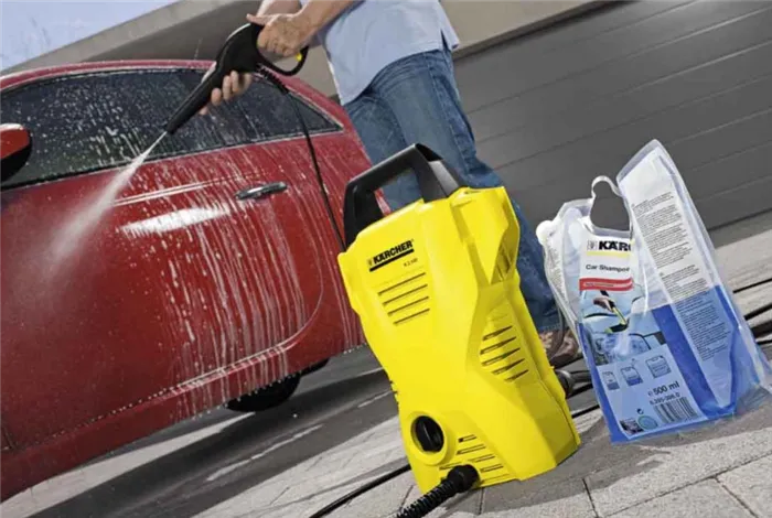 Как мыть машину мойкой высокого давления