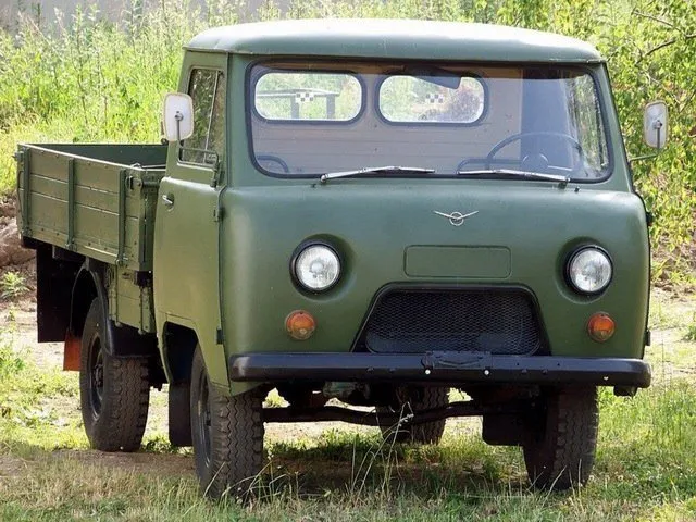 УАЗ Буханка рестайлинг 1966, бортовой грузовик, 2 поколение, 451