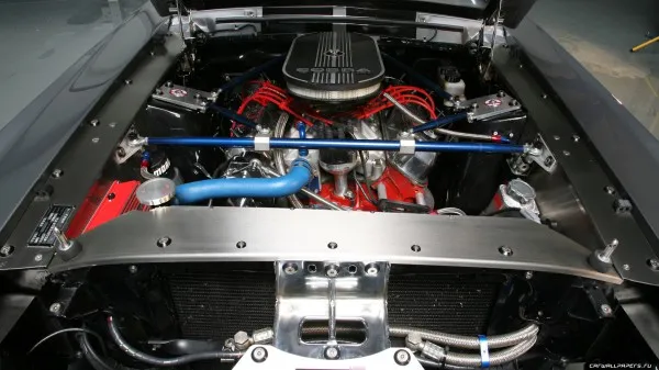 Ford Mustang Shelby GT500 двигатель фото
