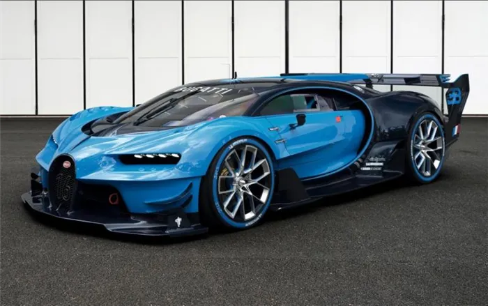 Фото Bugatti Vision Gran Turismo