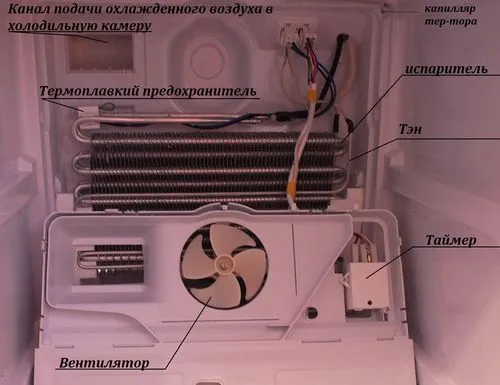 Если возникла проблема с холодильником Indesit, проверьте нагревательный элемент.