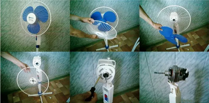 Ремонт домашнего вентилятора