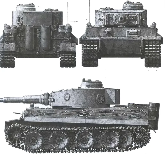 Тяжелый танк Тигр