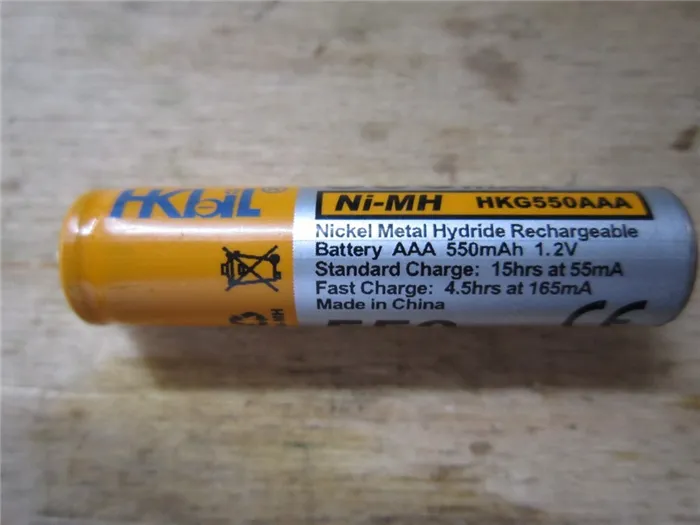 никель марганцевая батарейка ААА