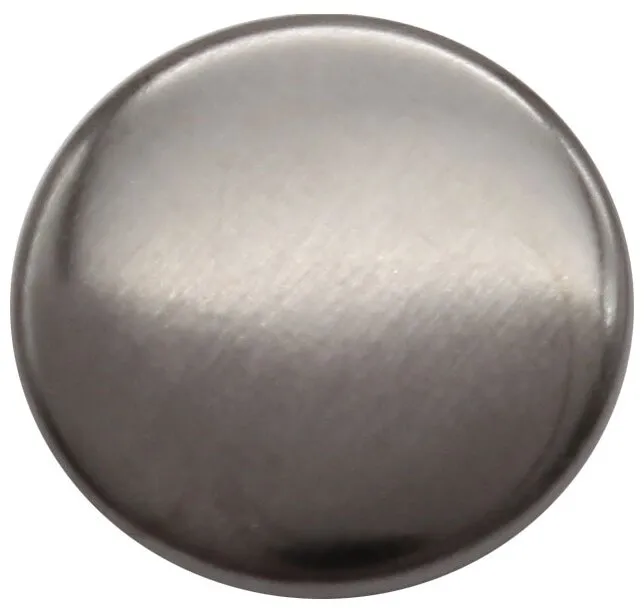 ВТ-2 Кнопка 10мм, сталь (черный никель) 100 шт