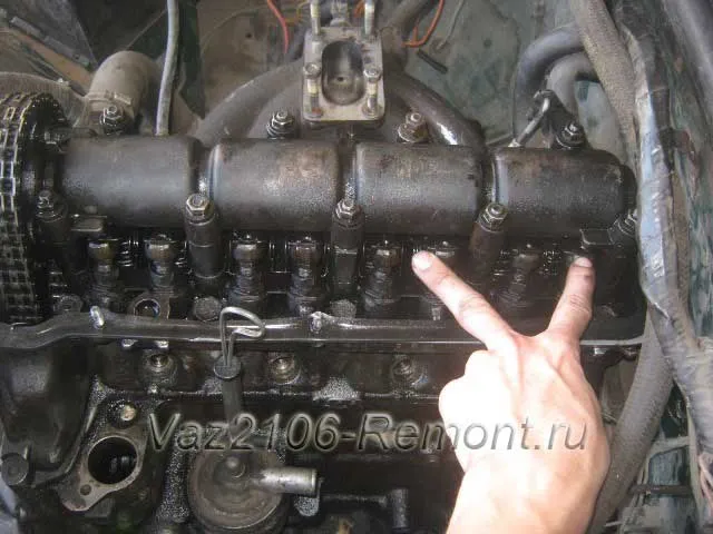 6-ой и 8-ой клапаны на ВАЗ 2106
