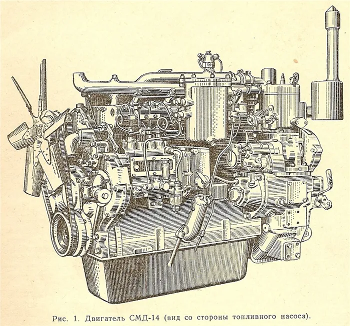 Схема мотора
