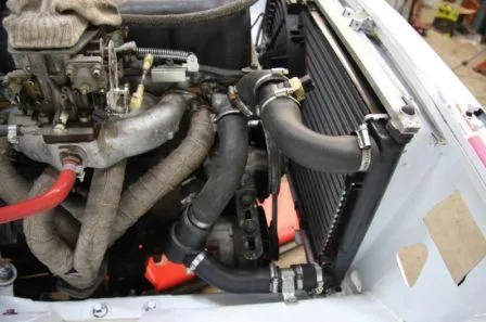 Система воздушного охлаждения двигателя