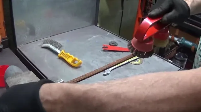 Как сделать щетку по металлу из кордщеток для УШМ