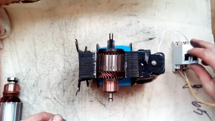 Как превратить трансформатор в устройство для быстрого управления якорем двигателя