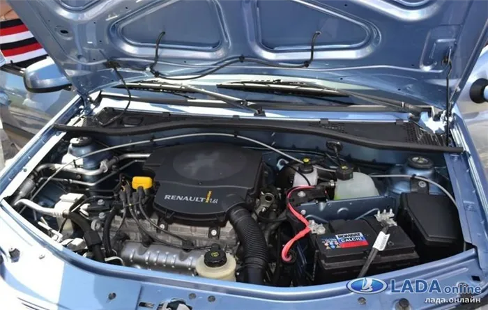 Описание двигателя K4M (Renault Logan/Sandero/Largas)