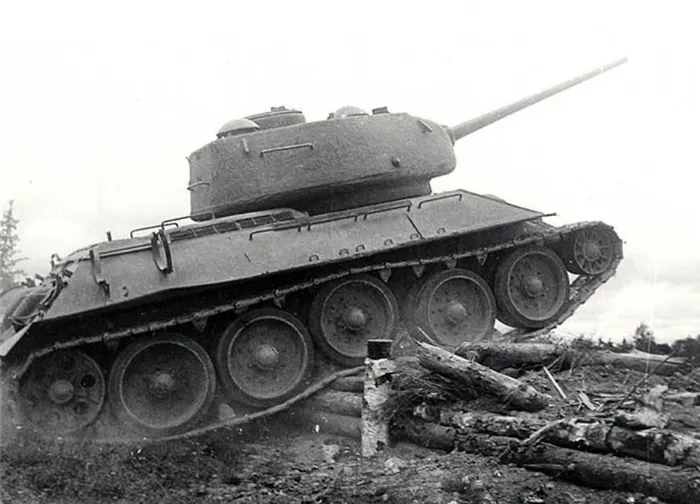 Т-34 в наступлении