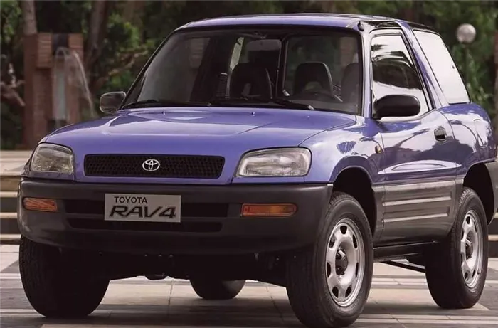Toyota RAV4 I (1994-2000) - пионер в своем классе полноприводных автомобилей