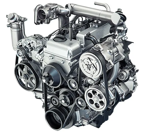 Бензиновый двигатель объемом 2,7 л и мощностью 128 л.с.