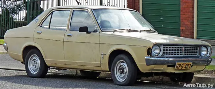 1976 Galant седан.