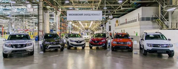 Завод Renault в Москве.