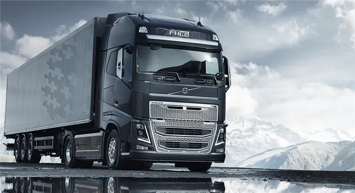 Конструкция грузовых автомобилей Volvo серии FH