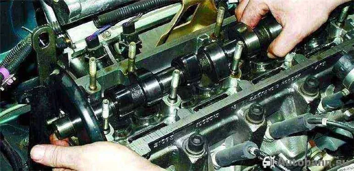 замена маслосъемных колпачков автомобиля ВАЗ 2110 8 клапанов