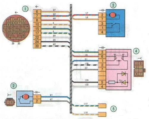 Лада гранта схема включения вентилятора охлаждения