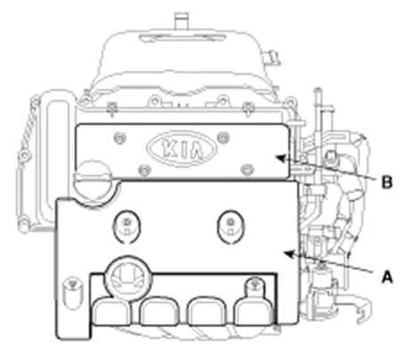 Управление и регулировка клапанов двигателя G4FA G4FC