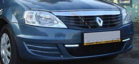 Renault Logan с фарами