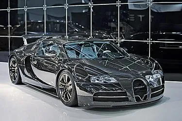 Bugatti Veyron в секторе