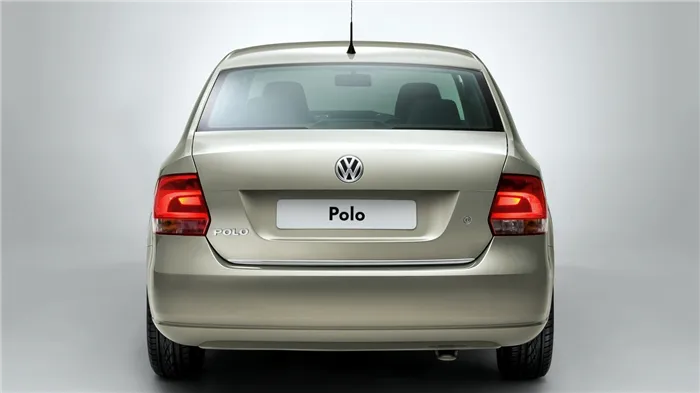 На фото: Volkswagen Polo Sedan 