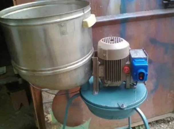 Зернодробилка из стиральной машины