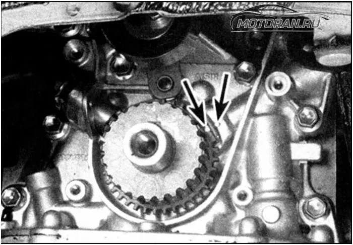 ремень ГРМ в двигателе 7A