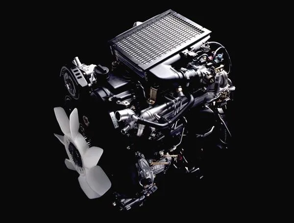 Двигатель 1KZ-TE 3.0 дизель