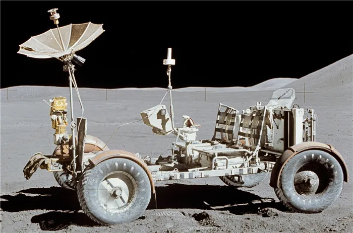 Лунный автомобиль, экспедиция Аполлон-15, 1971 год