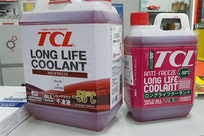 TCL Long Life Cooant Red