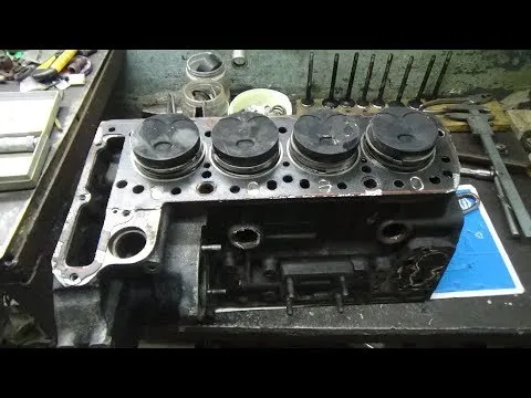 Дефектовка двигателя Мерседес ОМ 615