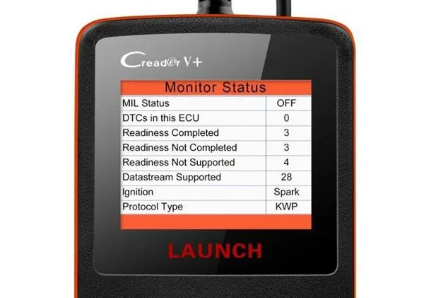 ЖК дисплей автосканераLaunch CReader V+