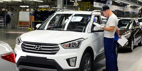 Hyundai Creta на заводе