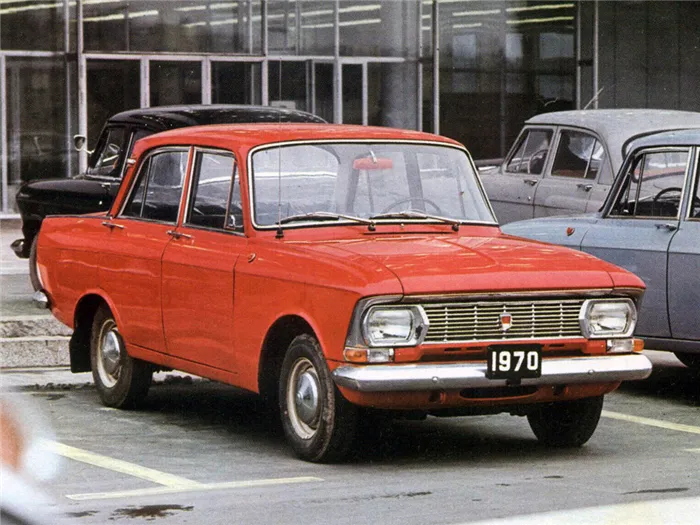 Москвич 412 рестайлинг 1969, седан, 1 поколение, М-412ИЭ