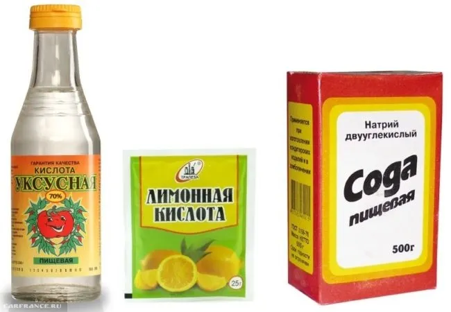 Пищевая сода, уксус и лимонная кислота как средства промывки системы охлаждения ВАЗ-2110