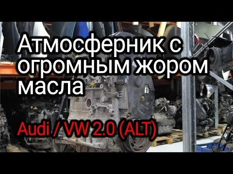 5 клапанов на цилиндр и масложор: что не так с двигателем Audi / VW 2.0 (ALT)?