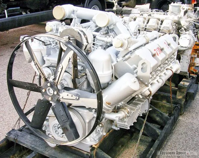 По-прежнему находят спрос моторы V-образные «восьмёрки» серии ЯМЗ-7511