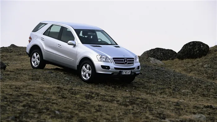На фото: Mercedes-Benz ML 420 CDI (W164) 