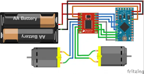 GPIO PWM for Raspberry Pi H-Bridge DC Motor Control