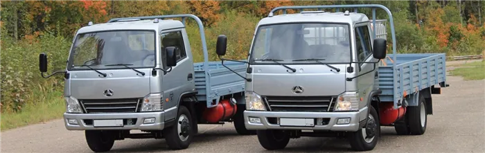 Автомобили baw fenix и baw tonik на улицах российских городов