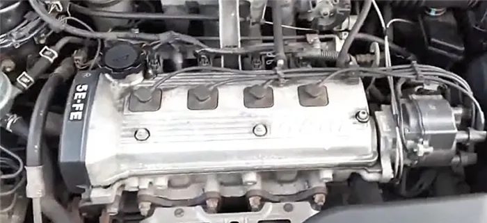 Двигатель Toyota 5E-FE (1.5 л. DOHC)