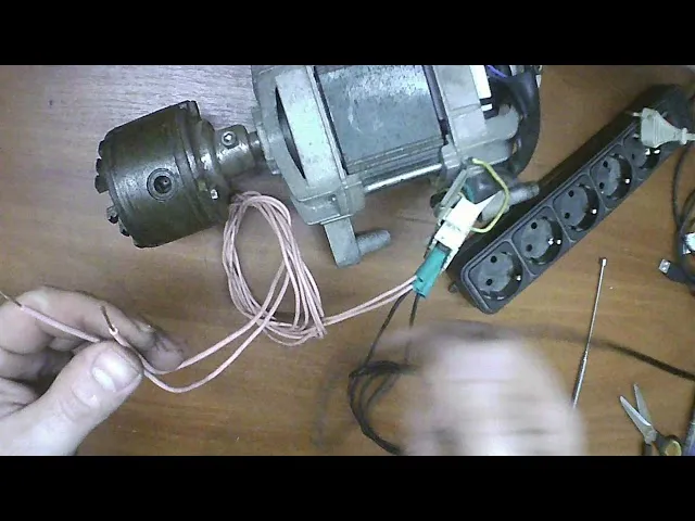 Как подключить двигатель стиральной машины сибирь