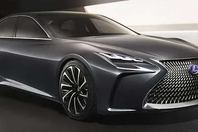 Lexus LS нового поколения представят в 2017 году